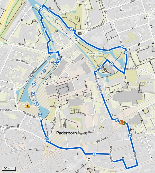 Streckenplan