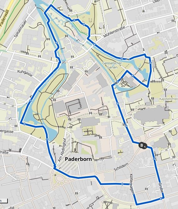 Streckenplan